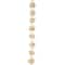 12 Pack: Glass Rhinestone & Metal Rondelle Beads, 6.7mm by Bead Landing­™
